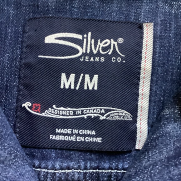 SILVER JEANS CO. DENIM JACKET - Picture 5 of 16
